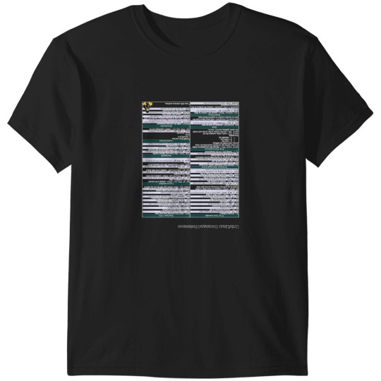 Discover Linux Cheat Sheet Shirt Essential T-Shirts