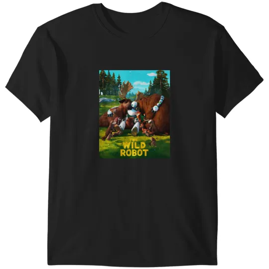 Discover The Wild Robot T-Shirts