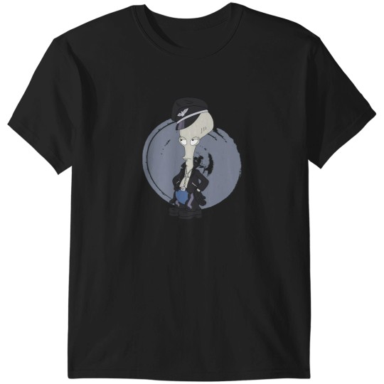 Discover Gray American Dad Roger T-Shirts