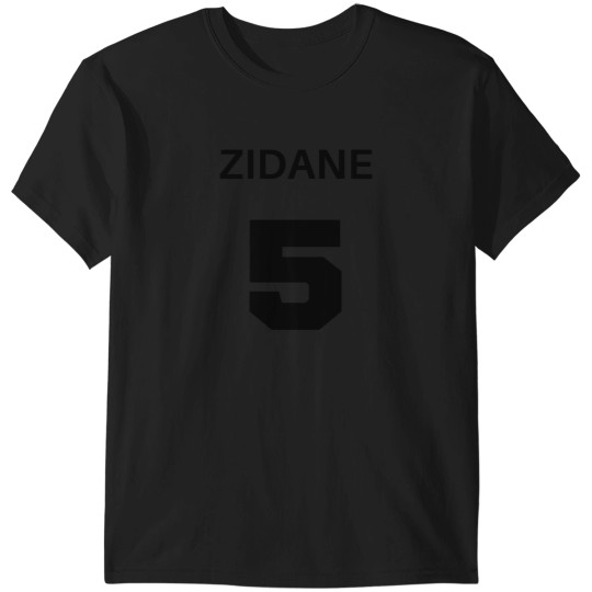 Discover Zidane Jersey 5 - Madrid Shirt 1612 T-Shirts