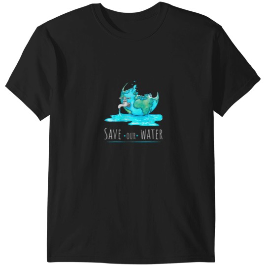 Discover Save Our Waters Earth Day Clean Water Conservati T-Shirts