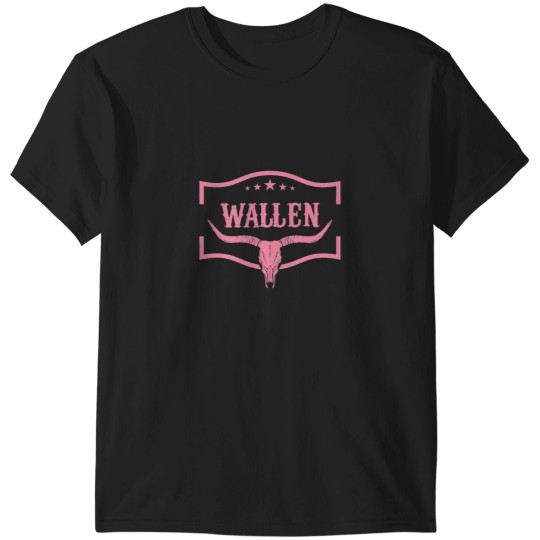 Discover Wallen Pink Flag Active T-Shirts