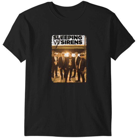 Discover Sleeping With Sirensss Crack Vintage T-Shirts