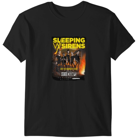 Discover Sleeping With Sirens Tour 2018 Concert T-Shirts