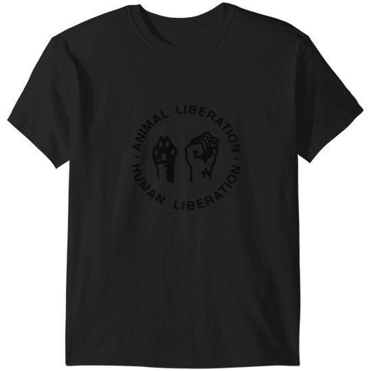 Discover Animal Liberation Human Liberation T-Shirts