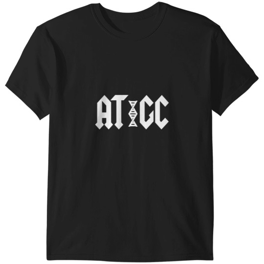 Discover ATGC DNA ACDCss Science Joke T-Shirts