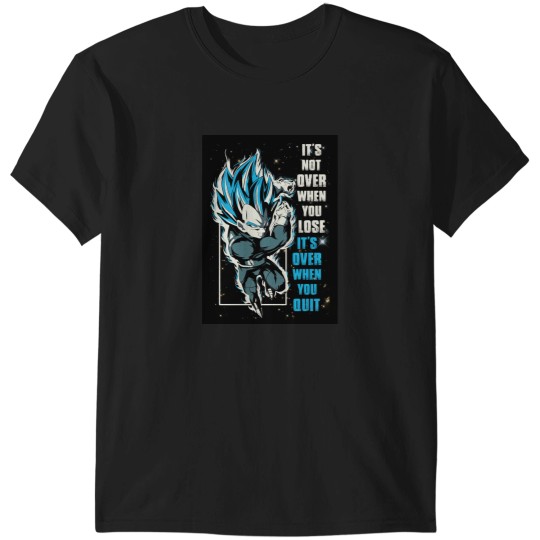 Discover Dragon Ball Vegeta Quote T-Shirts