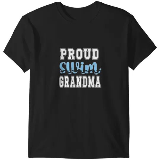 Discover Swimming Pool Grandma Swim Grandmother Swimming Grandma T-Shirts