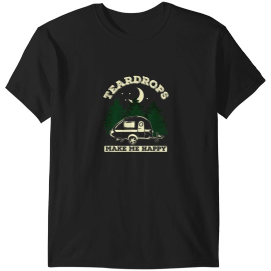 Discover Teardrop Trailer Camper TShirt T-Shirts