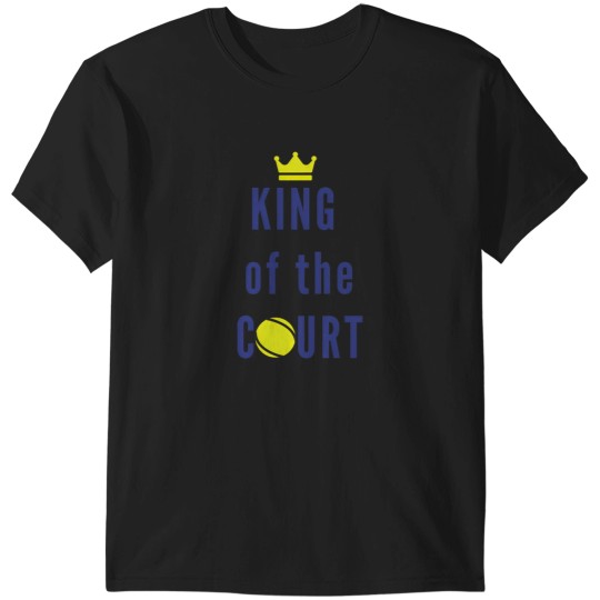 Discover King Of The Court Tennis Lover Tennis Balls T-Shirts