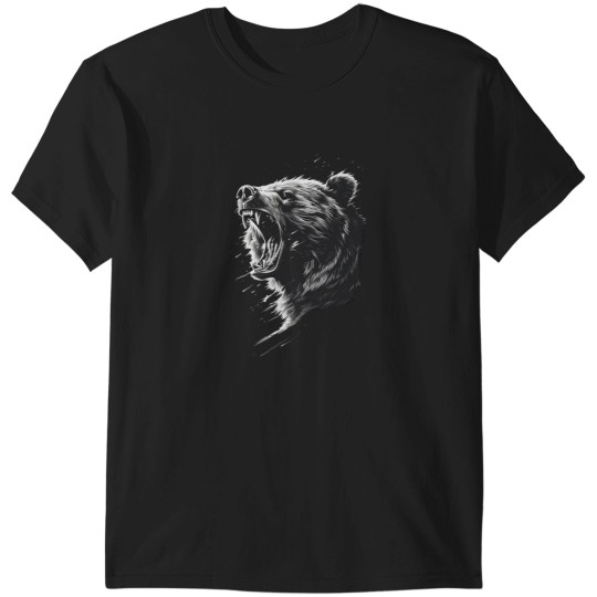 Discover Grizzly Bear Gateway To Mountains T-Shirts