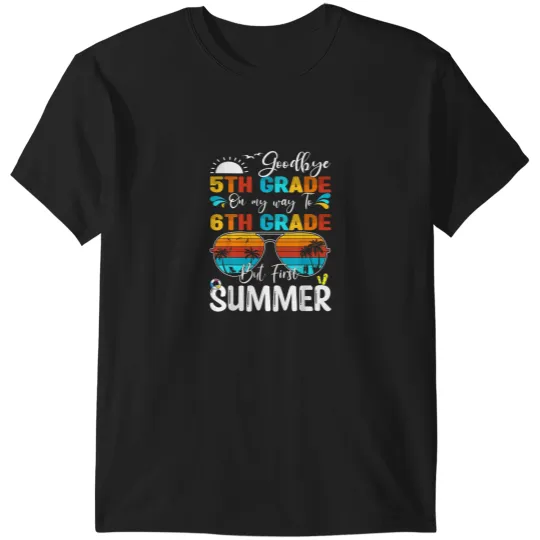 Discover Goodbye 5th Grade Graduation To 6th Grade Hello T-Shirts