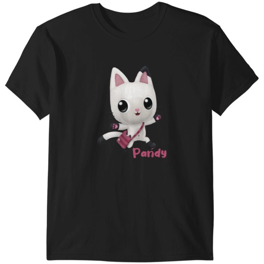 Discover Gabbys Dollhouse - Pandy Cat T-Shirts