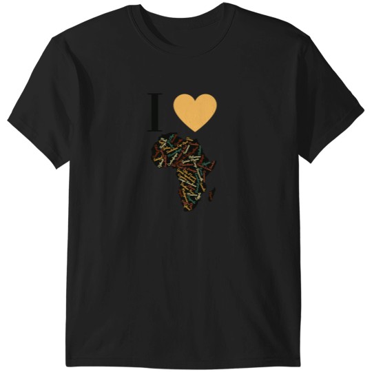 Discover I Love Africa Pays d Afrique in French T-Shirts