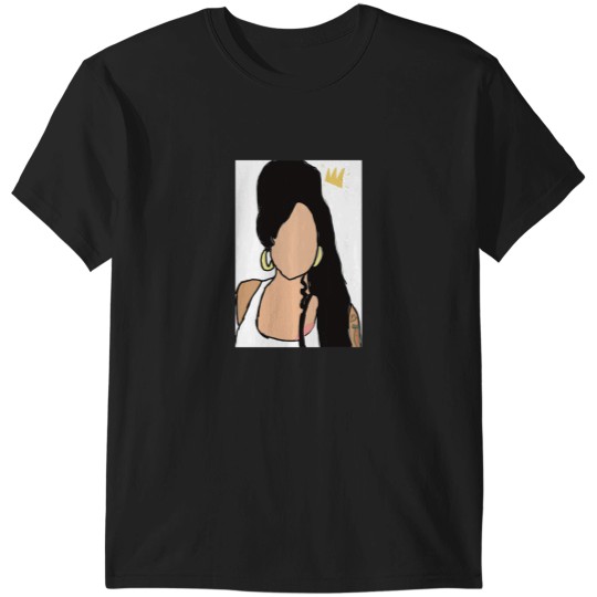 Discover Amy Winehouse line art T-Shirts
