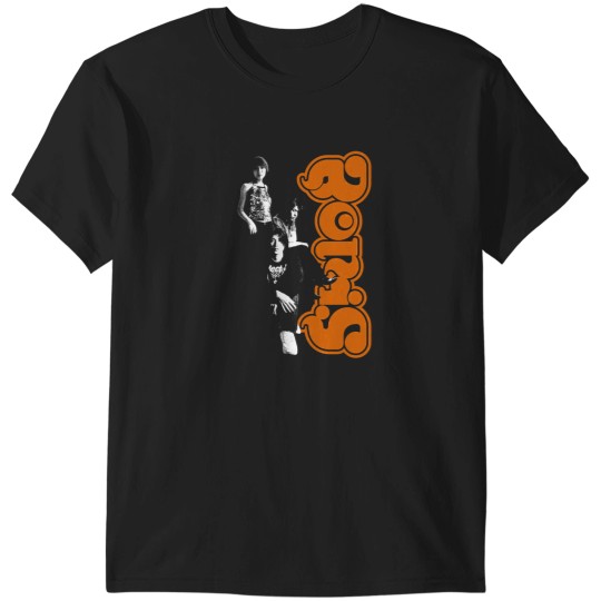 Discover Boris Heavy Rocks Band Orange T-Shirts