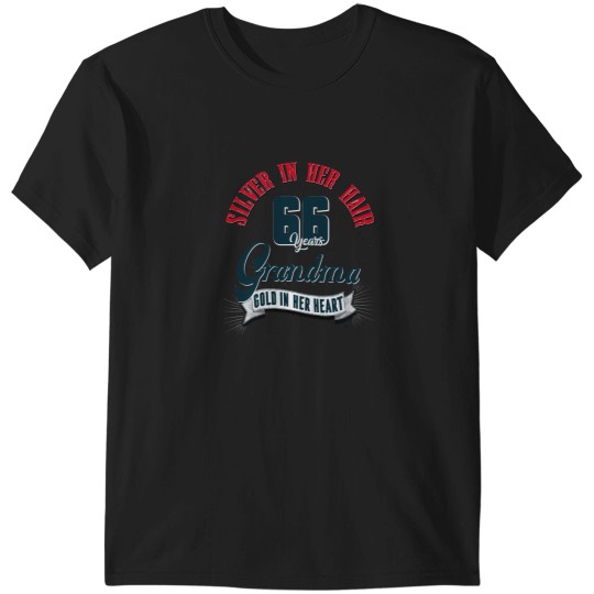 Discover Grandma 66th birthday 66 years present T-Shirts