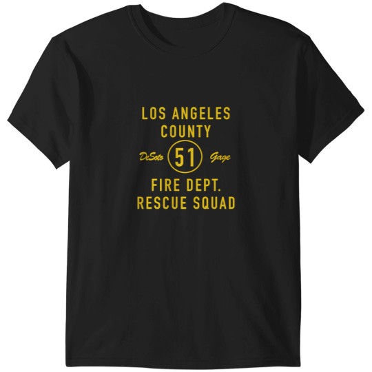 Discover Emergency Squad 51 T-Shirts