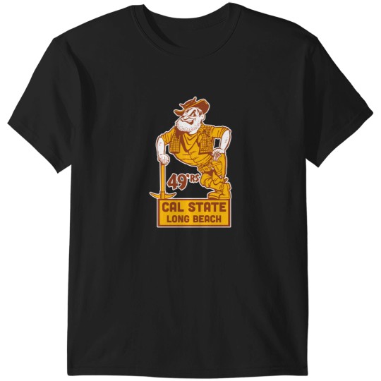 Discover Vintage California State Long Beach 49'Rs Mascot T-Shirts