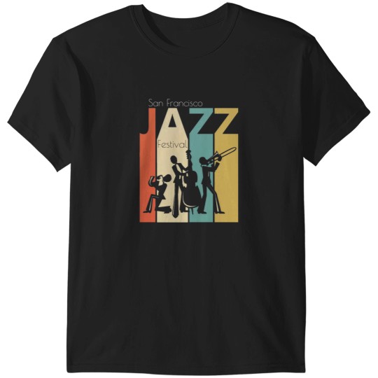 Discover California Jazz Festival T-Shirt - San Francisco Music Event