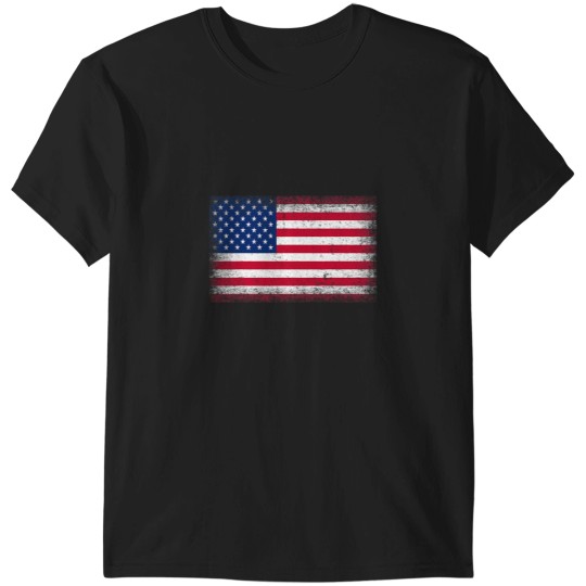 Discover US Flag Fourth of July American Flag T-Shirt