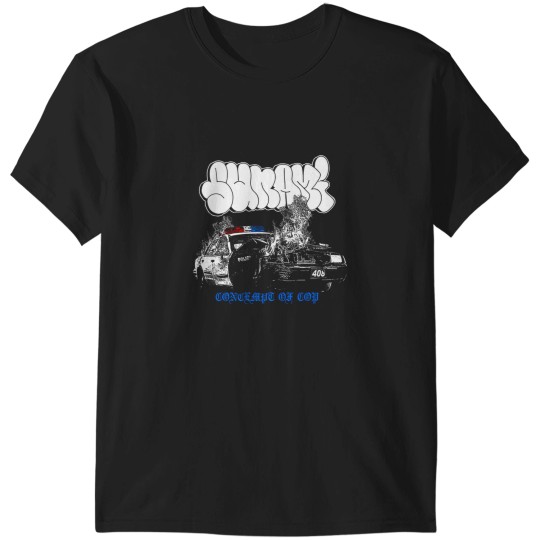 Discover Sunami Contempt Burn Car T-Shirts