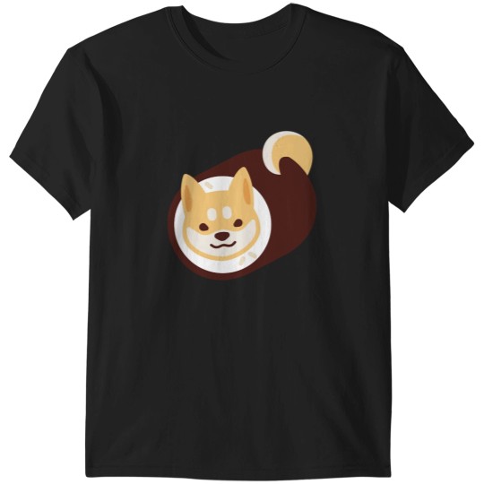 Discover Shibetto the sweet Shiba Inu as a maki roll T-Shirts