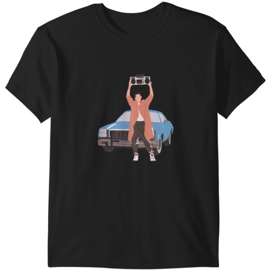 Discover Say Anything - Lloyd Dobler Holding His Boom Box T-Shirts