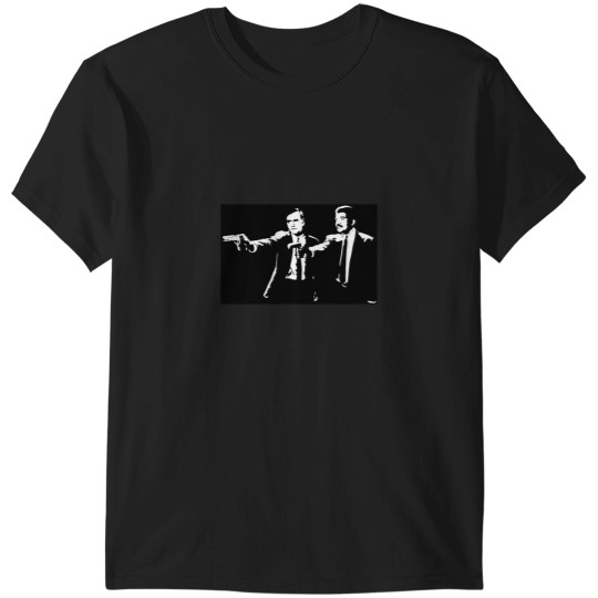 Discover Neil Degrasse Tyson And Carl Sagan Cosmos (Stickers) T-Shirts