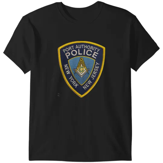 Discover New York New Jersey Port Authority Police Masons T-Shirts