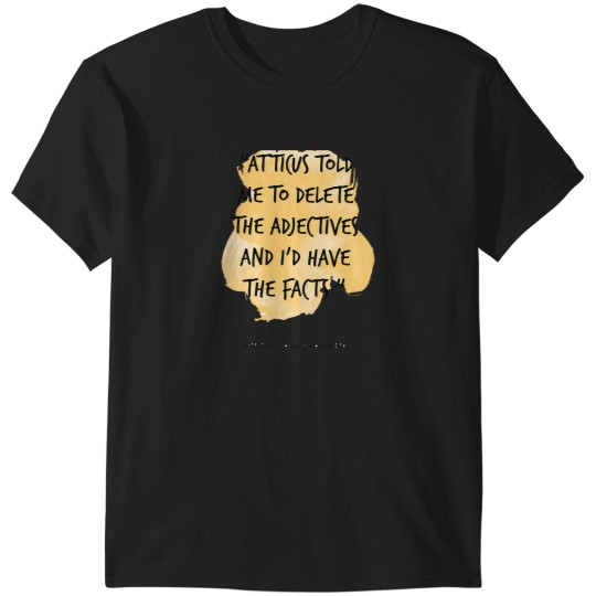 Discover To Kill A Mockingbird - Boo Ham Black 1255 T-Shirts