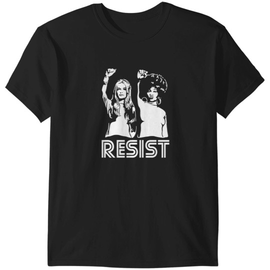 Discover Gloria Steinem and Angela Davis Resist T-Shirts