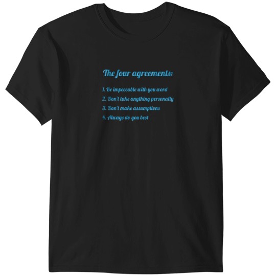 Discover The 4 Agreements (Toltec Wisdom) 503 T-Shirts