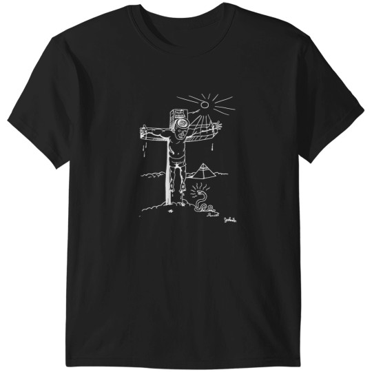 Discover Daniel Johnston WHITE PRINT T-Shirts