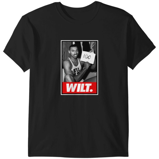 Discover Wilt Chamberlain Basketball T-Shirts