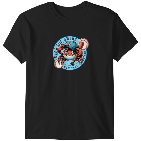 Discover Baseball Crab T-Shirts