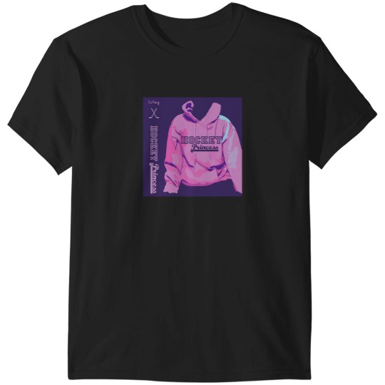 Discover Hockey Princess Book Cover And Spine T-Shirts