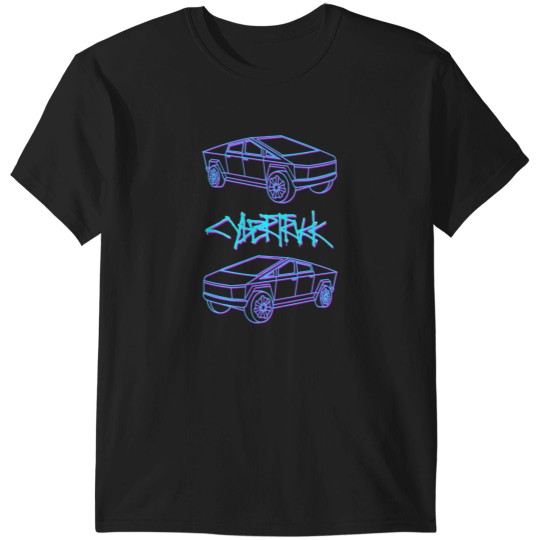 Discover Cybertrucks Electric Pickup Truck SelfDriving Technology T-Shirts