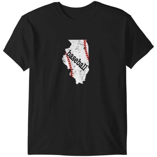 Discover Illinois Shirt Baseball Fans Gift Shirt T-Shirts