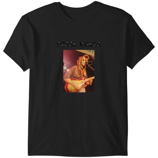Discover STEEL PULSE REGGAE CONCERT SHIRT David Hinds Guitar T-Shirts