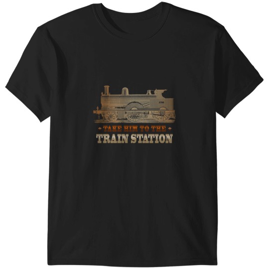 Discover Take Him To The Train Station YStone Rip Wheeler T-Shirts