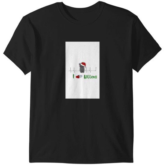 Discover Kitten Pulse Christmas T-Shirts