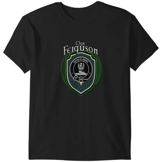 Discover Ferguson Clan Crest Scottish Clan Ferguson Family Badge T-Shirts