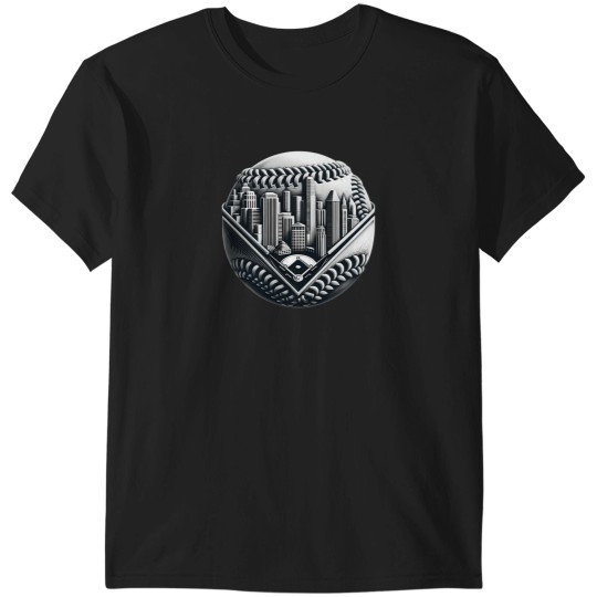 Discover Urban Pitch Miami Skyline T-Shirts