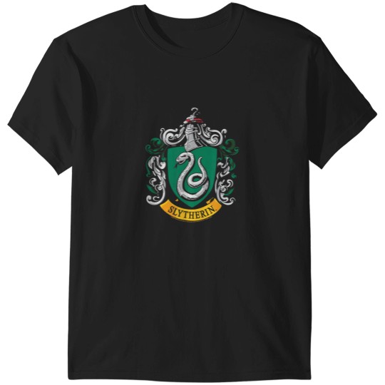 Discover Harry Potter Slytherin House Crest T-Shirts