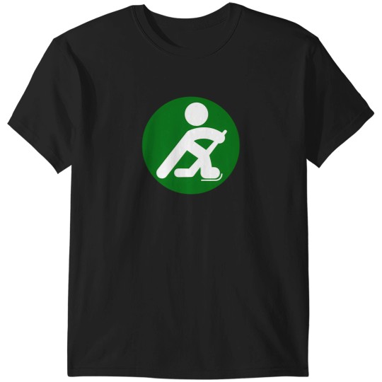 Discover Hockey Player Silhouette T-Shirts