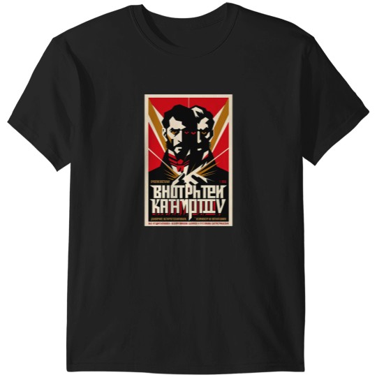 Discover Brothers Karamazov 1950s Sovietss Communist Style T-Shirts