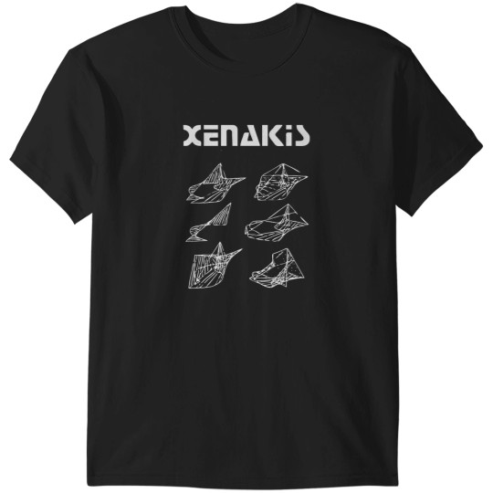 Discover Iannis Xenakis - Architecture T-Shirts