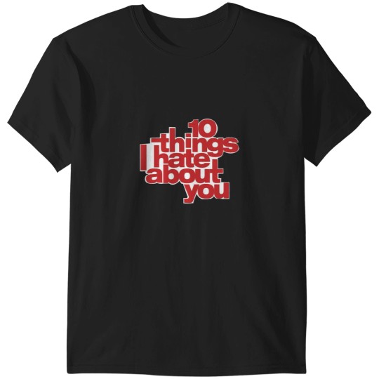 Discover 10 things I hate about you Active T-Shirts