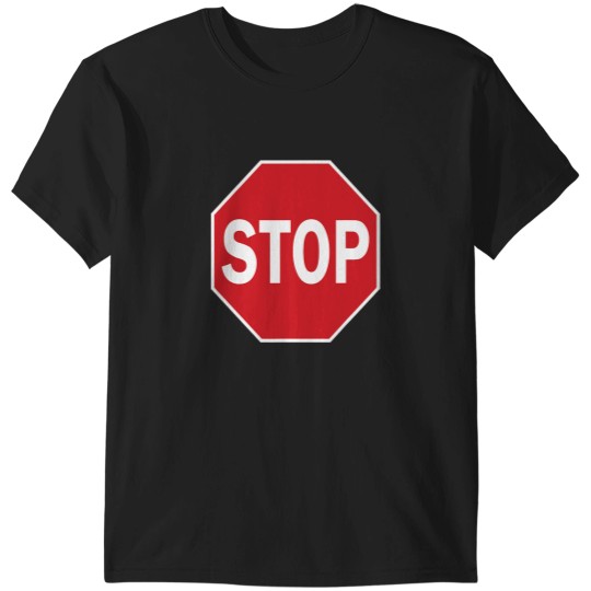 Discover Stop Sign Shirt Street Sign T-Shirts